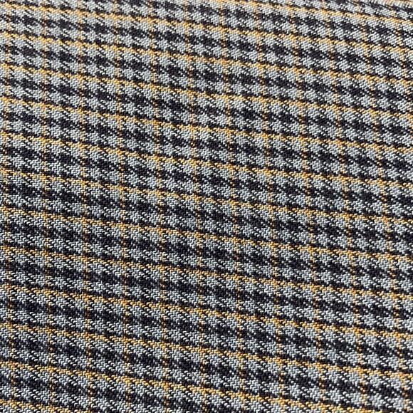 Jack Nicklaus Golf Windbreaker Navy Blue Check with V Neck & Long Sleeve. Size M - Picture 6 of 7